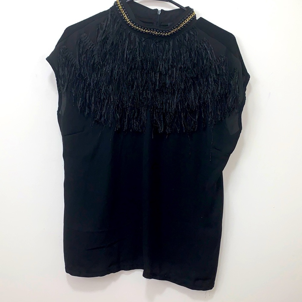 Up’s and Down’s Fringe Top